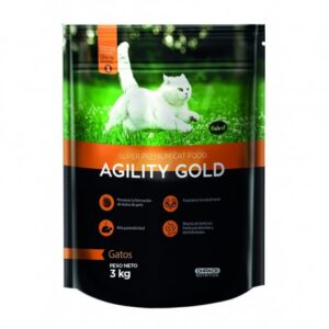 Agility Gold Gatos Adultos – Alimento Súper Premium (3 kg)